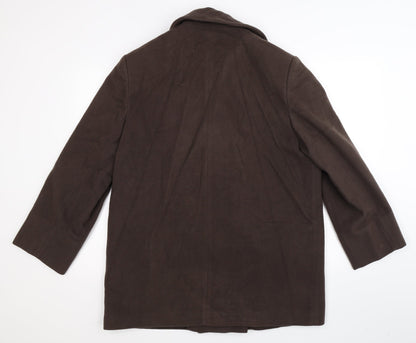 Womens UK Size 14 St Michael Grey Overcoat