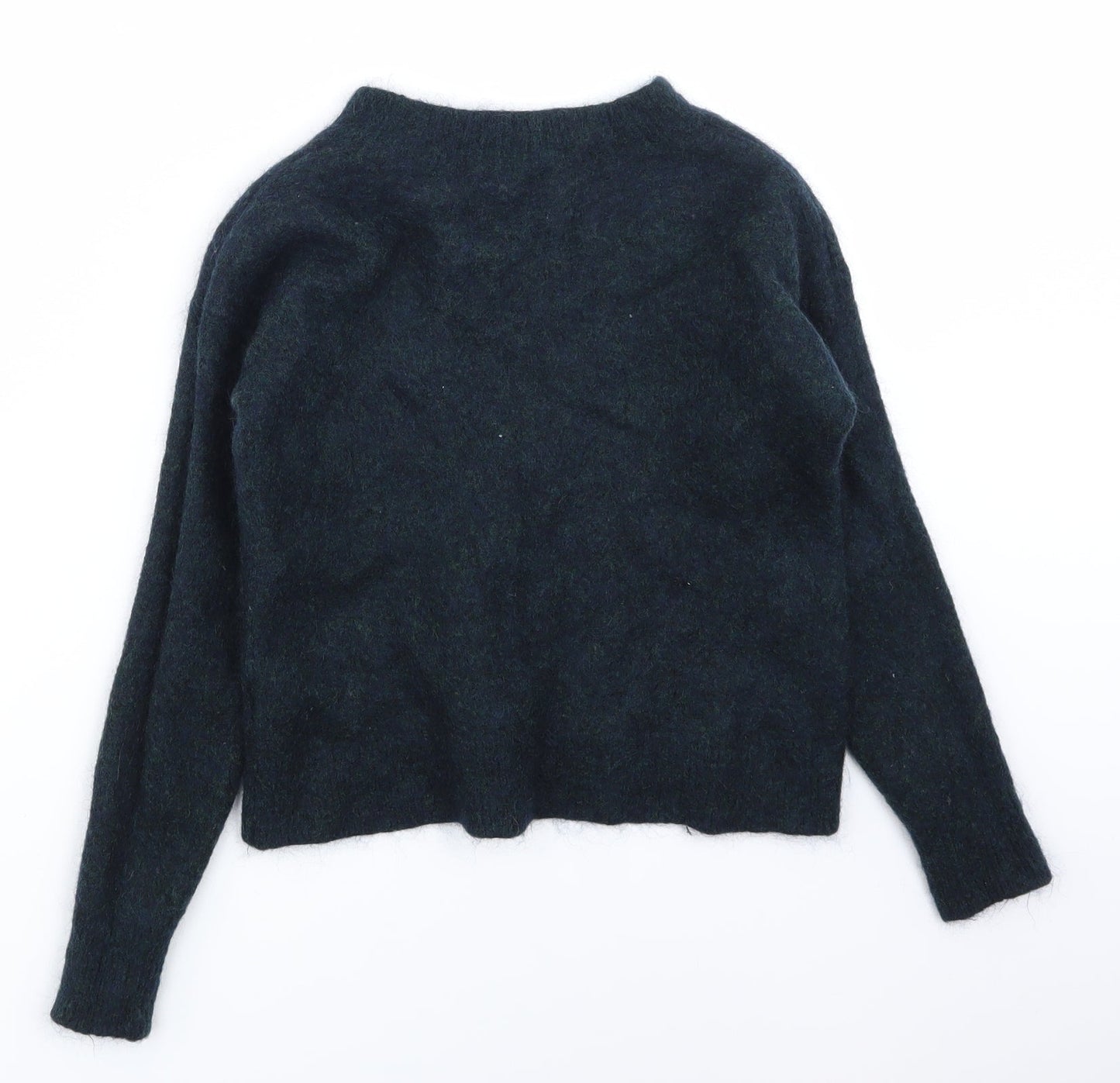H&M Womens Green   Pullover Jumper Size S