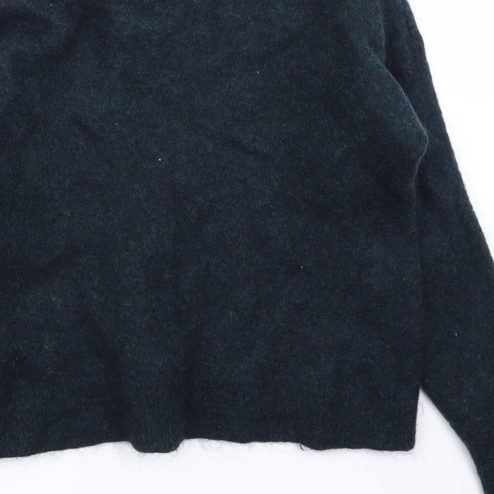 H&M Womens Green   Pullover Jumper Size S