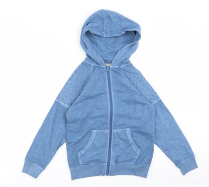 Primark Boys Blue   Full Zip Hoodie Size 8 Years
