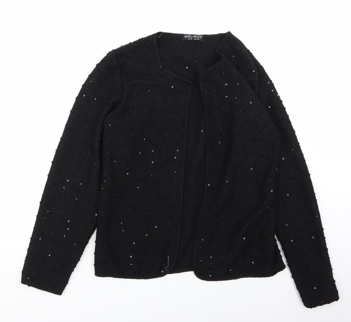Womens UK Size 16 Select Black Jacket