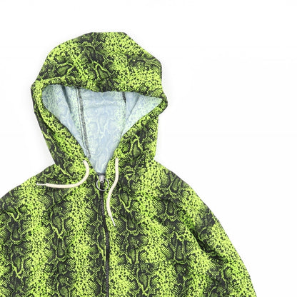 Primark Womens Green Animal Print  Jacket  Size 10