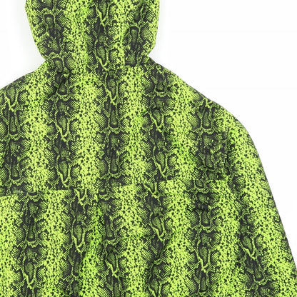 Primark Womens Green Animal Print  Jacket  Size 10