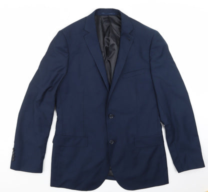 Mens UK Size 42 Tailor & Cutter Regular Blue Suit Jacket