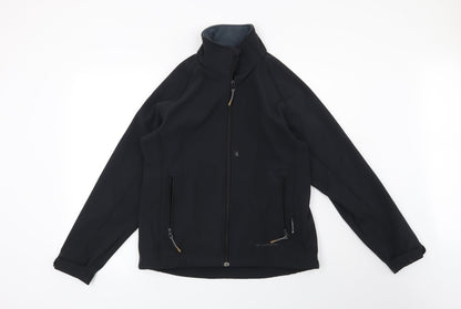 Womens UK Size 12 Mountain Life Black Jacket