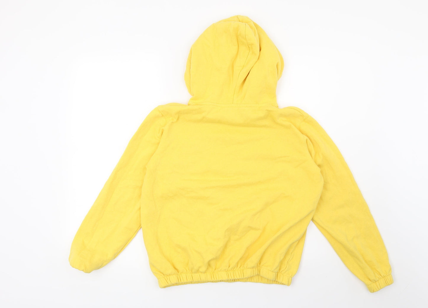 H&M Girls Yellow   Pullover Hoodie Size 11-12 Years  - Original Championships Edinburgh