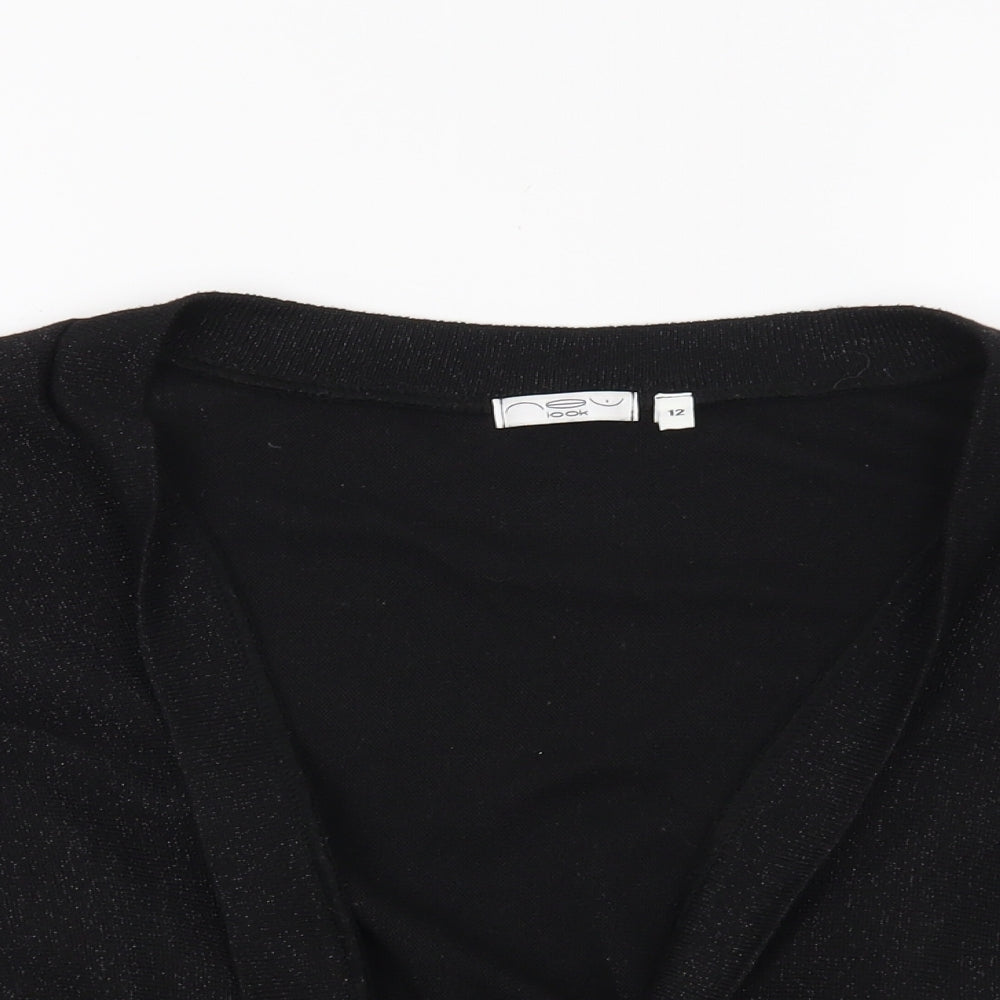 New Look Womens Black   Shrug Jumper Size 12