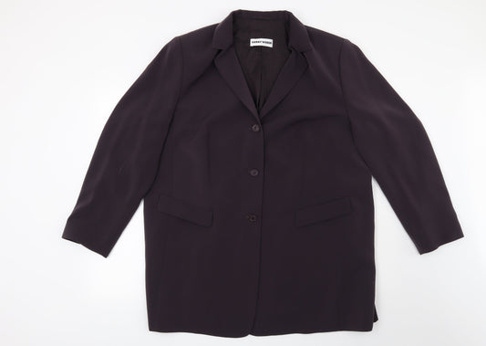 Gerry Weber Womens Purple   Jacket Blazer Size 22