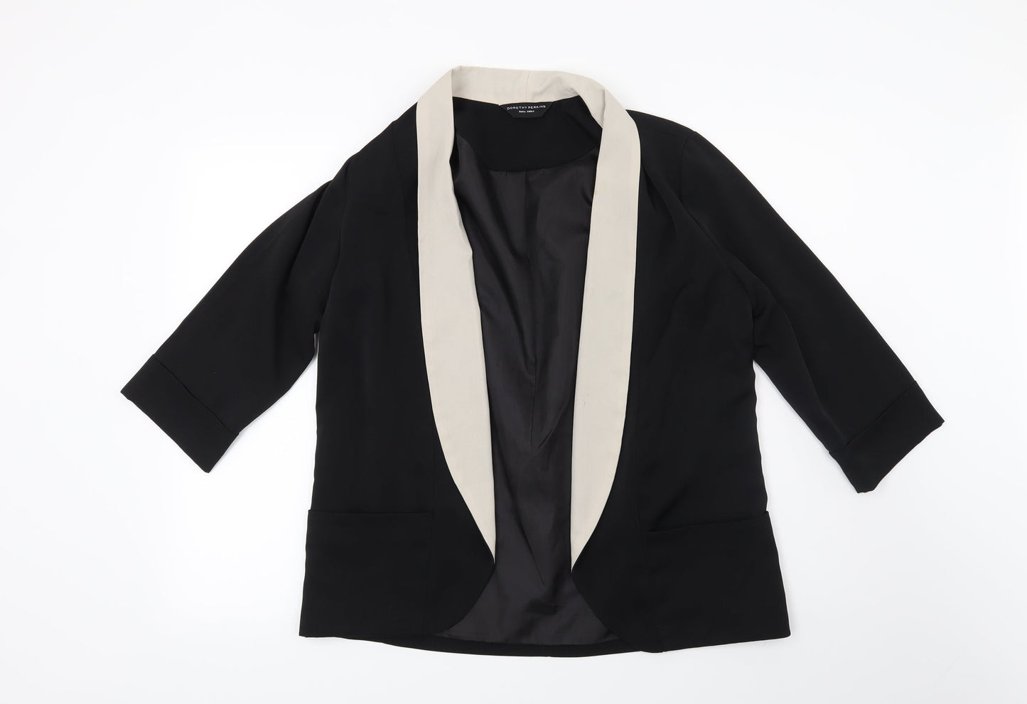 Womens UK Size S Dorothy Perkins Black Jacket
