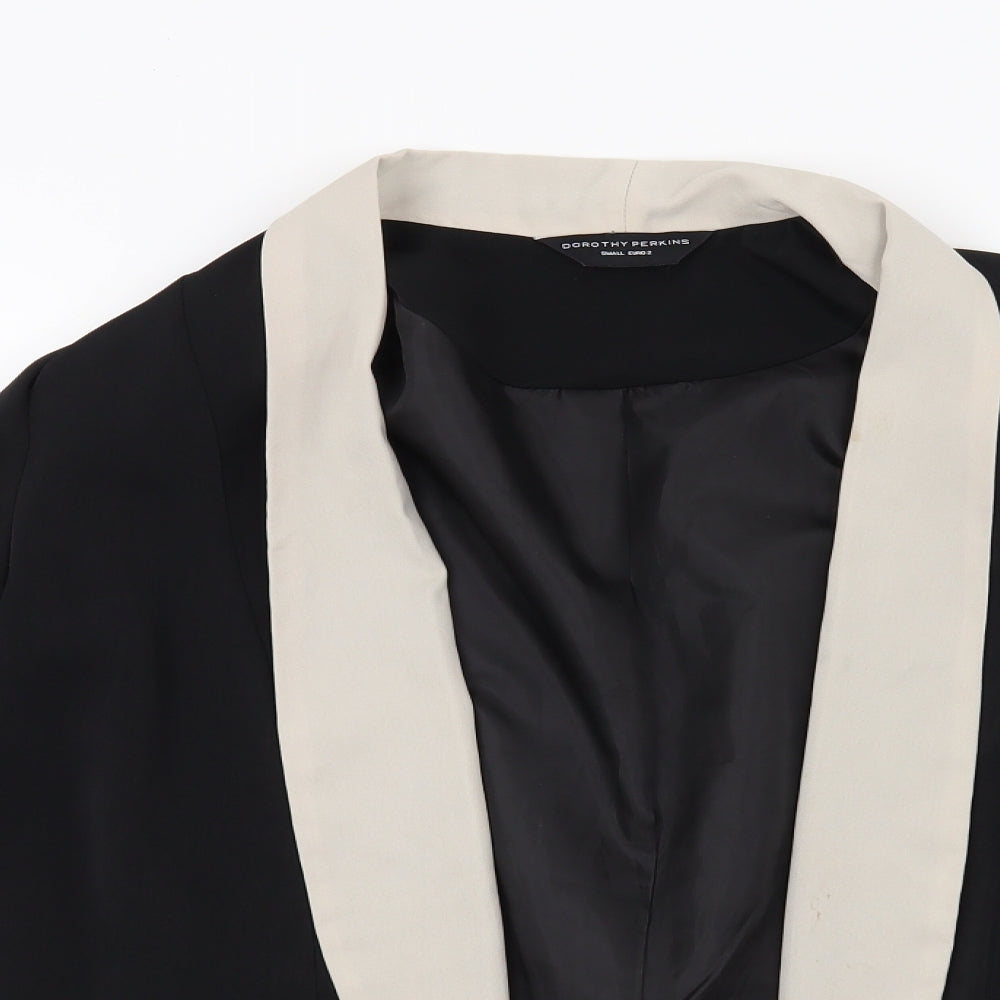 Womens UK Size S Dorothy Perkins Black Jacket