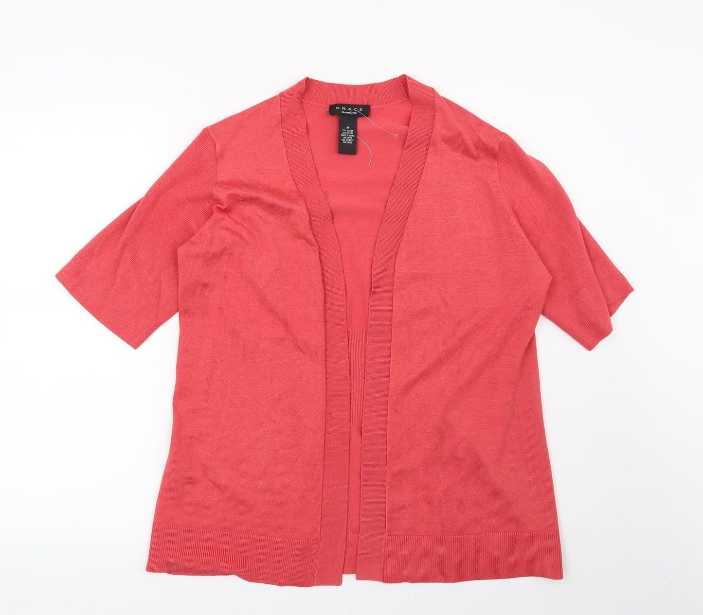 Preworn Womens Red   Cardigan Jumper Size M