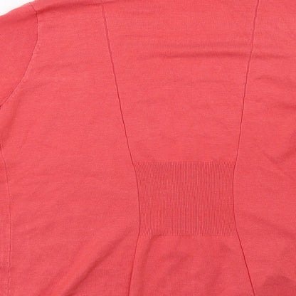 Preworn Womens Red   Cardigan Jumper Size M