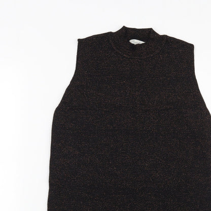 Peacocks Womens Brown   Pullover Jumper Size 12