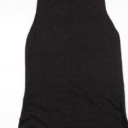Peacocks Womens Brown   Pullover Jumper Size 12