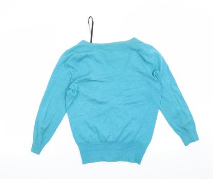 Dorothy Perkins Womens Blue   Cardigan Jumper Size 12