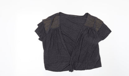 Marks and Spencer Womens Blue   Shrug Jumper Size 12