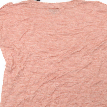 Warehouse Womens Pink   Pullover Jumper Size 12