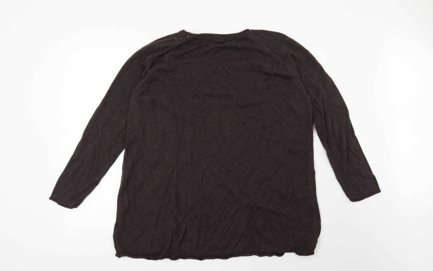 H&M Womens Grey   Pullover Jumper Size L