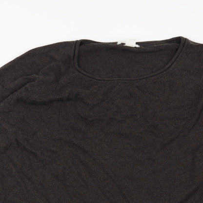 H&M Womens Grey   Pullover Jumper Size L