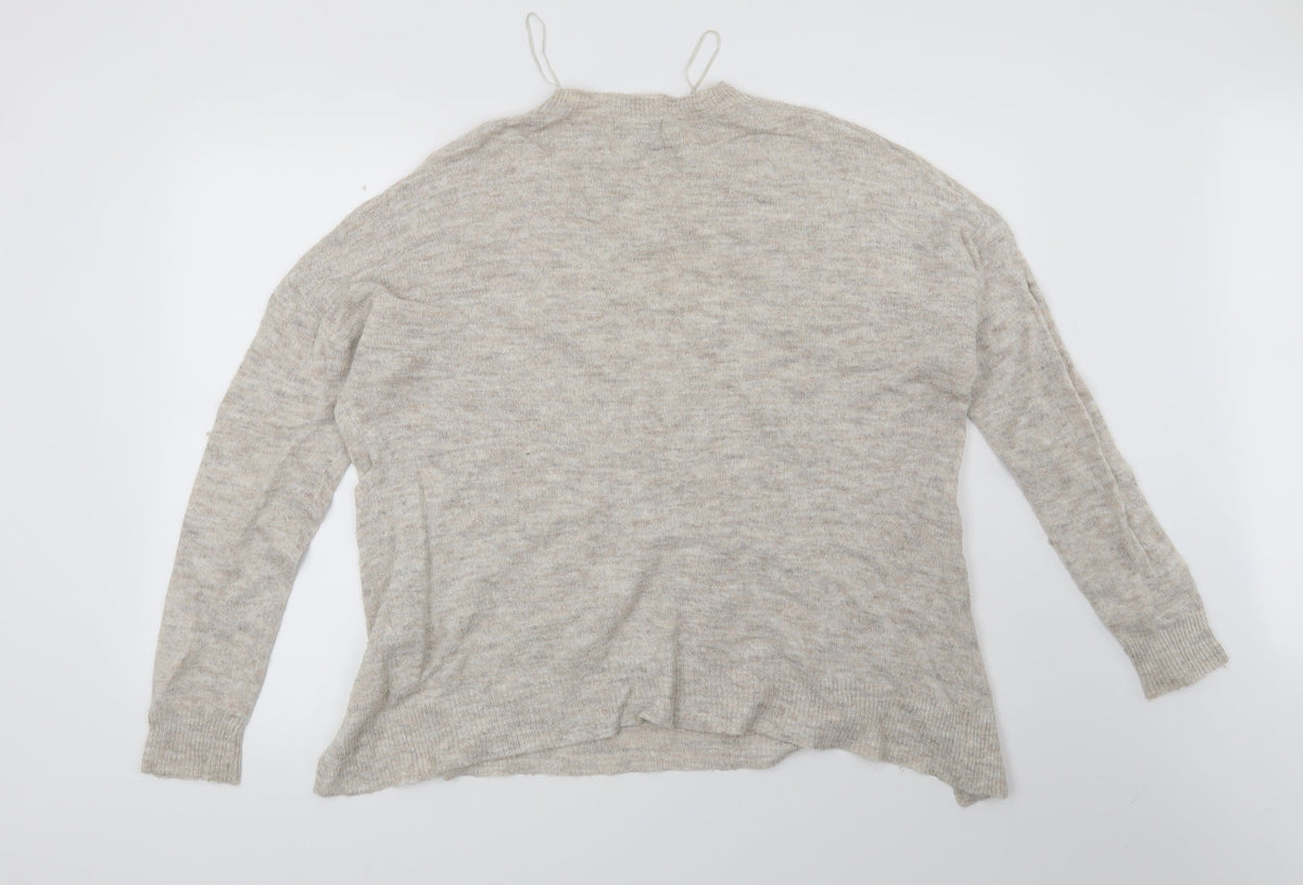 New Look Womens Beige   Pullover Jumper Size M