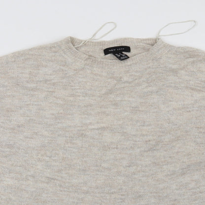 New Look Womens Beige   Pullover Jumper Size M