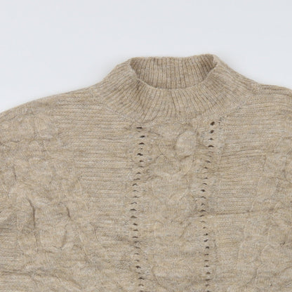 F&F Womens Beige   Pullover Jumper Size 16
