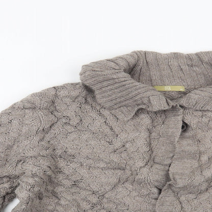 TU Womens Brown   Cardigan Jumper Size 16