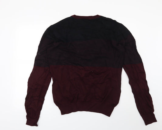 Peacocks Mens Red   Pullover Jumper Size M