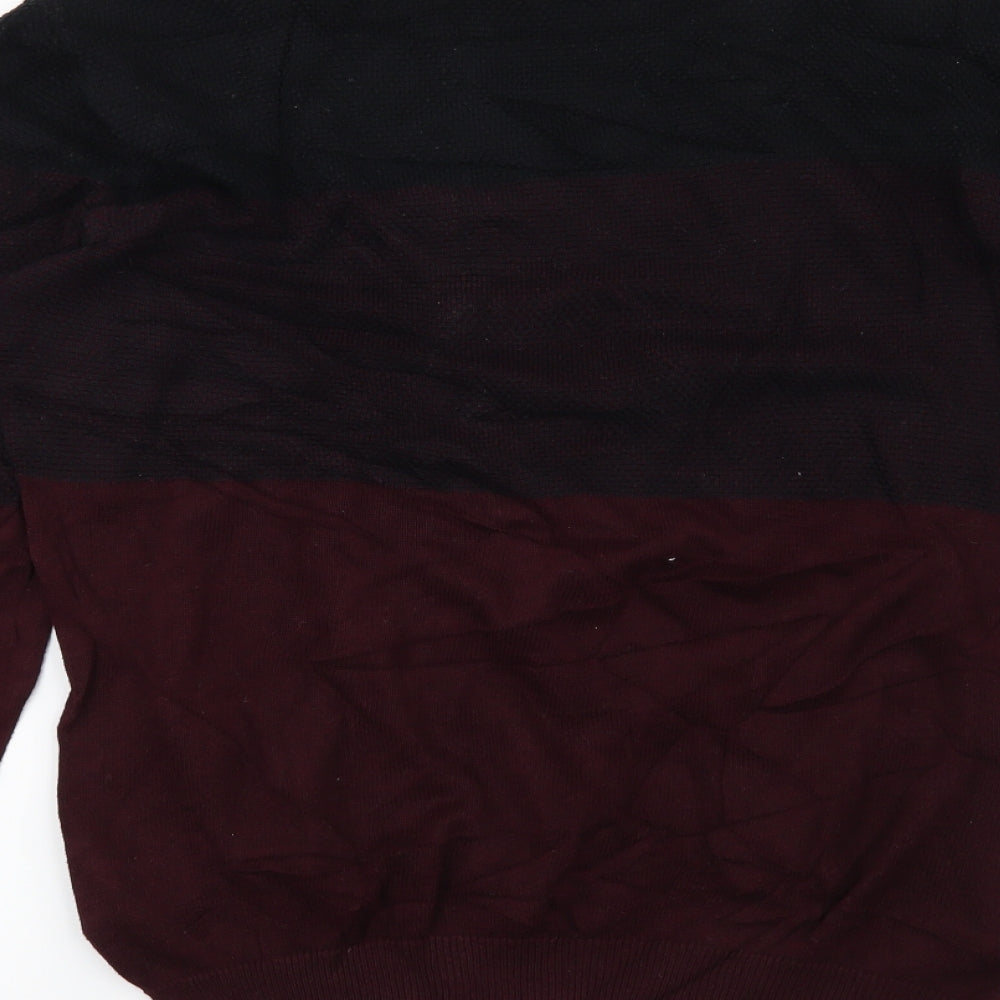 Peacocks Mens Red   Pullover Jumper Size M