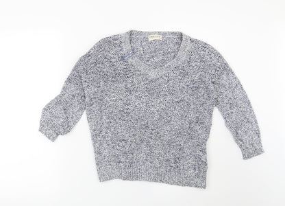 Marks & Spencer Womens Blue   Pullover Jumper Size 10