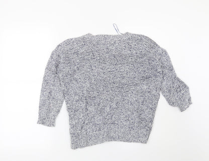 Marks & Spencer Womens Blue   Pullover Jumper Size 10