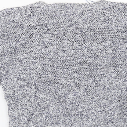 Marks & Spencer Womens Blue   Pullover Jumper Size 10