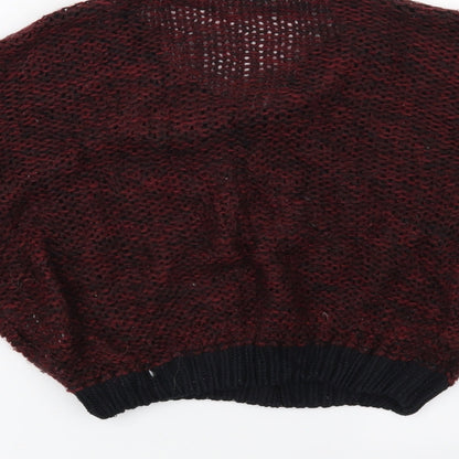 Goldigga Womens Red   Pullover Jumper Size 8
