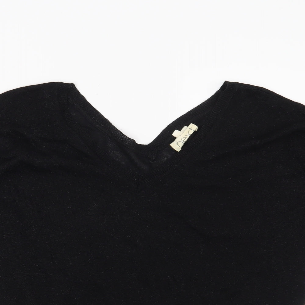 NEXT Womens Black   Pullover Jumper Size 12