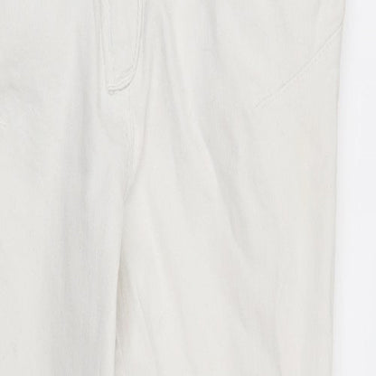 Topshop Womens White   Skinny Jeans Size 8 L25 in