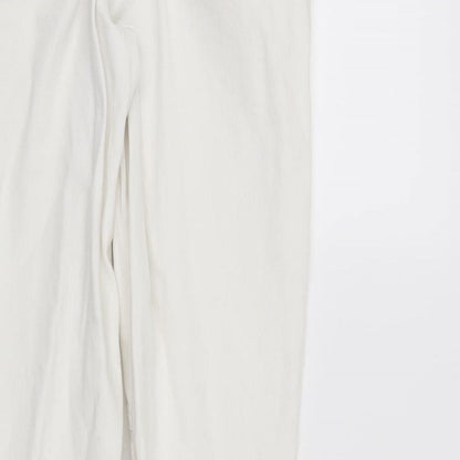 Topshop Womens White   Skinny Jeans Size 8 L25 in