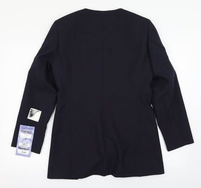 Impressions Womens Blue   Jacket Suit Jacket Size 10