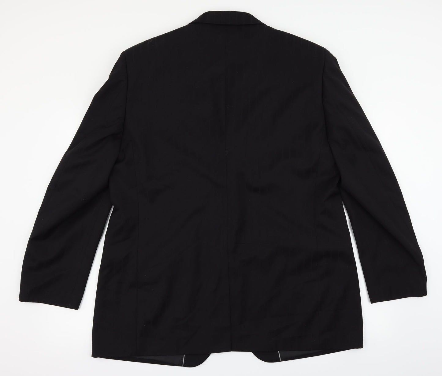 Mens UK Size 46 Greenwoods Regular Black Suit Jacket