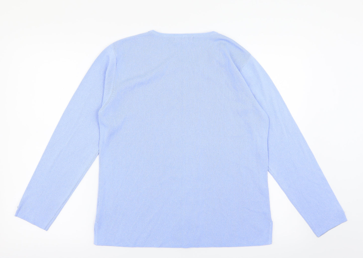Reflect Style Womens Blue   Cardigan Jumper Size M