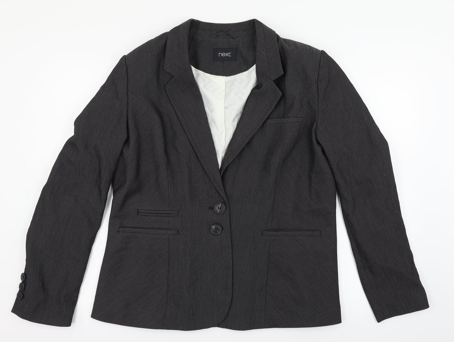 NEXT Womens Grey   Jacket Suit Jacket Size 10