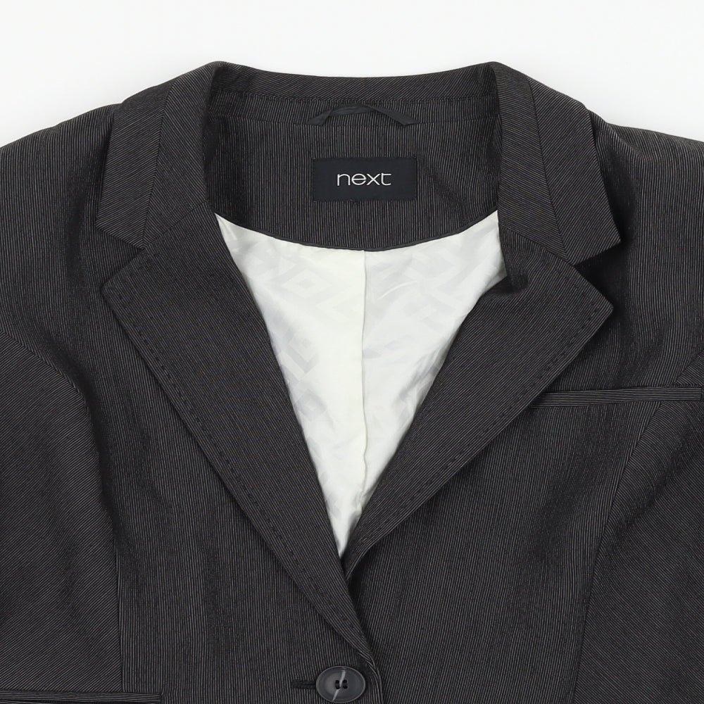 NEXT Womens Grey   Jacket Suit Jacket Size 10