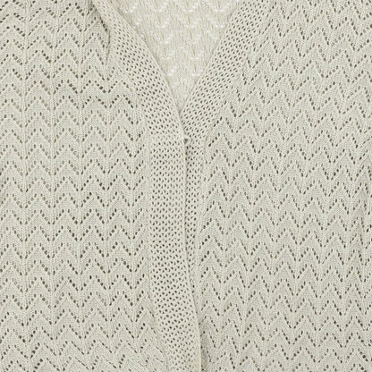 Gazelle London Womens Beige   Cardigan Jumper Size 2XL