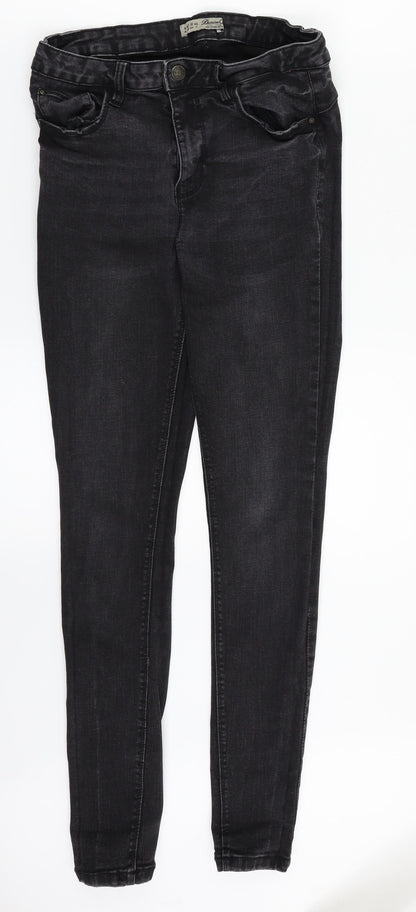 Denim. Co Womens Black  Denim Skinny Jeans Size 14 L29 in