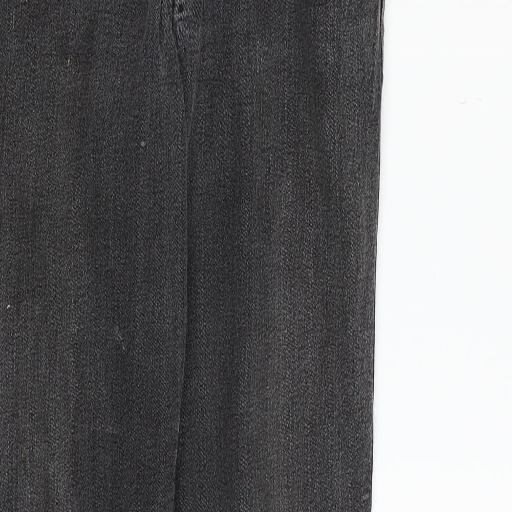 Womens UK Size 30 in H&M Regular Fit Skinny Black Jeans