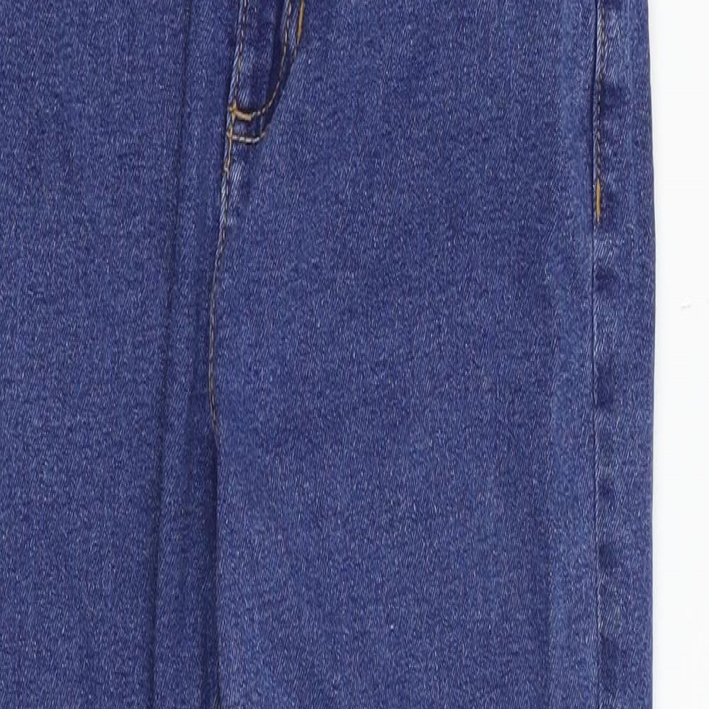 M&S Womens Blue  Denim Skinny Jeans Size 6 L27 in
