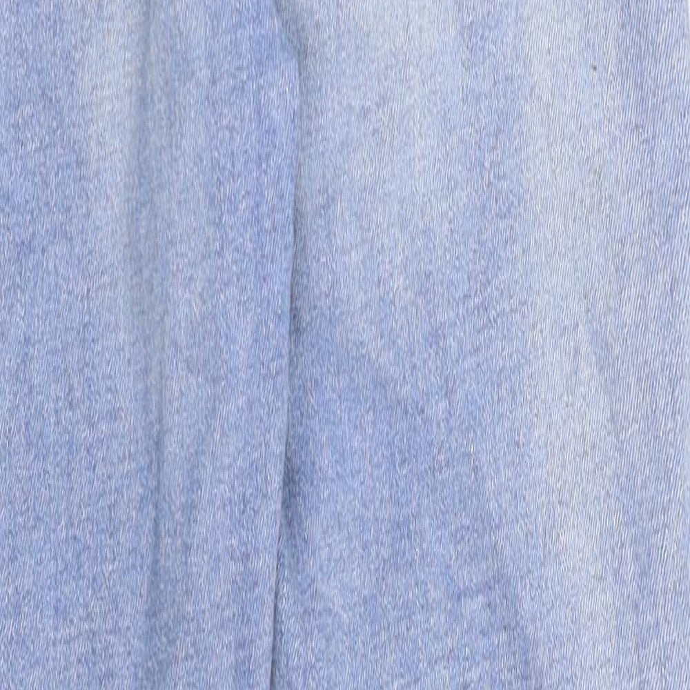 Bershka Womens Blue  Denim Skinny Jeans Size 8 L26 in