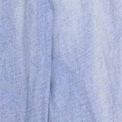 Bershka Womens Blue  Denim Skinny Jeans Size 8 L26 in