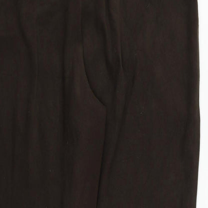 Yessica Womens Brown   Trousers  Size 18 L26 in