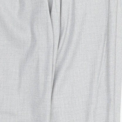 Womens UK Size 12 H&M Regular Fit Dress Pants Grey Trousers