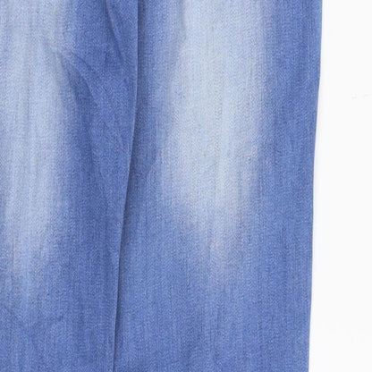 Dromedar Womens Blue  Denim Straight Jeans Size 29 in L28 in